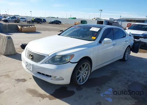 2007 Lexus Ls 460 L из США, поврежденный, VIN JTHGL46F175018799